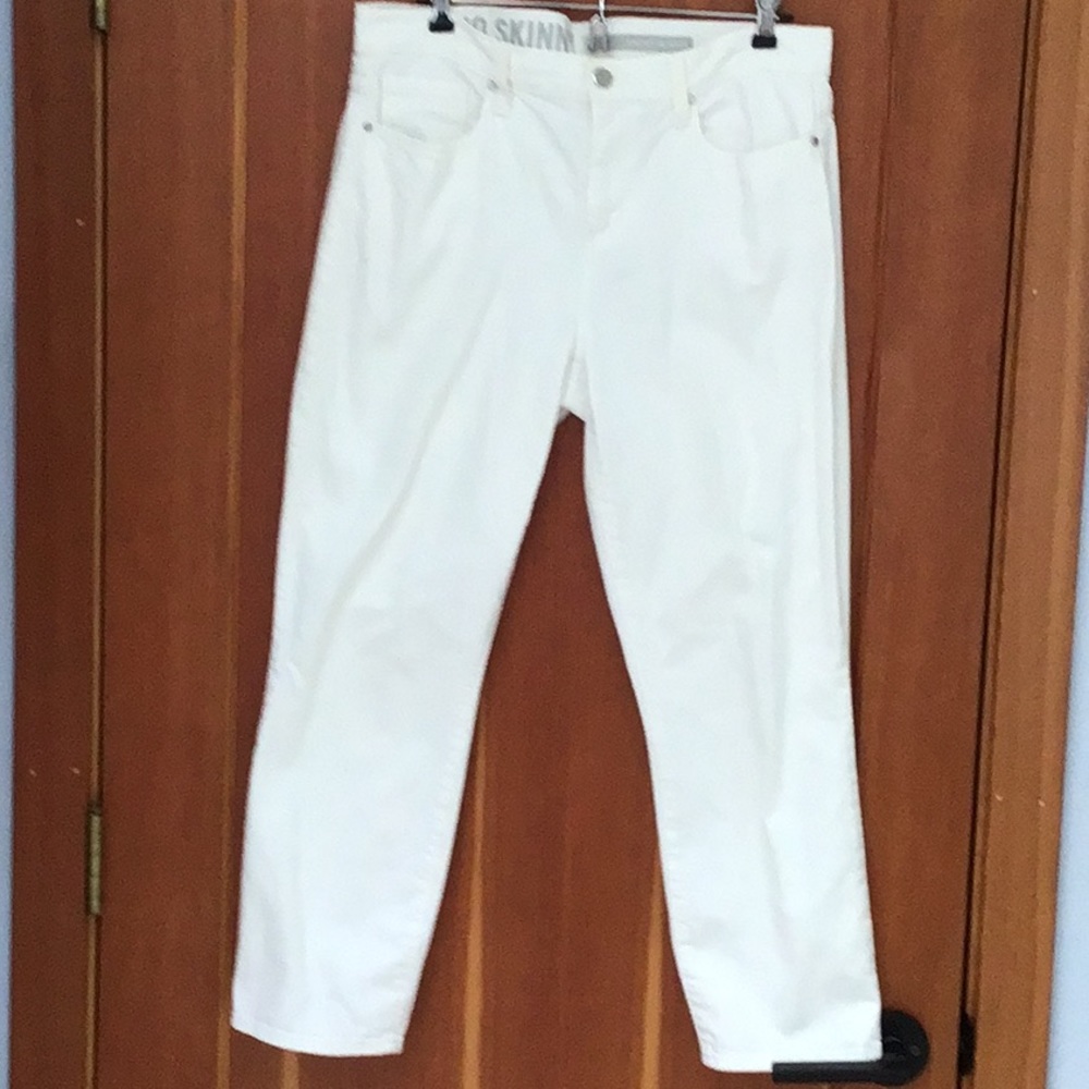 DKNY White Soho Skinny Jeans